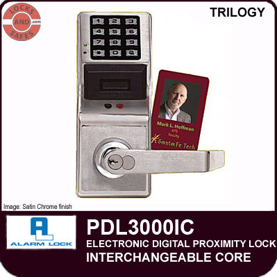 Alarm Lock PDL3000IC | Standalone Digital Lock | Cylindrical Locks