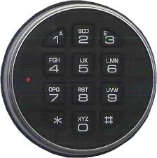 Example of a Safe Lock with Keypad. Example of a Combination Lock with Keypad.