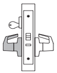 PDQ MR115 Mortise Lock Storeroom Function