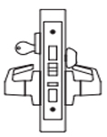 PDQ MR117 Mortise Lock Front Door Function