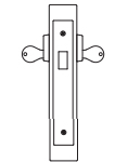 PDQ MR133 Mortise Lock Double Cylinder Deadbolt Function