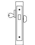 PDQ MR134 Mortise Lock Classroom Deadbolt Function