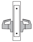 PDQ MR206 Mortise Lock Double Dummy with Chassis Function