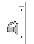 PDQ MR212 Mortise Lock Single Dummy with Chassis Function